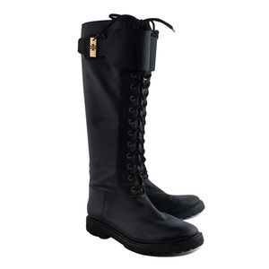 Tory Burch Lace Up Combat Boots